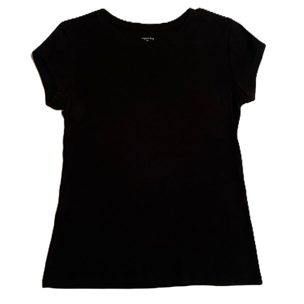 COPPER KEY Womens T SHIRT Short Sleeve BLACK 0676